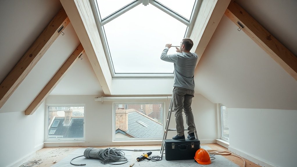 Electric Skylight Installation West Ealing