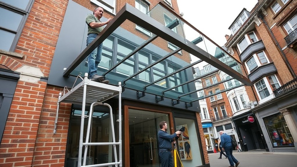 Shopfront Canopy West Ealing