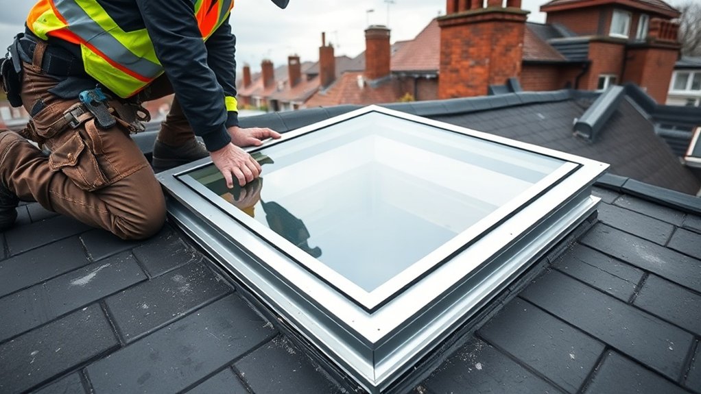 Skylight Installation Castle Bar Park